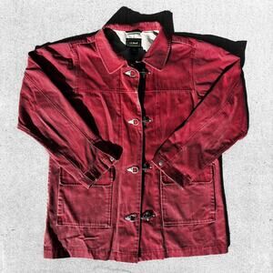 Vintage LL Bean Barn Chore Jacket with Lobster Clasps